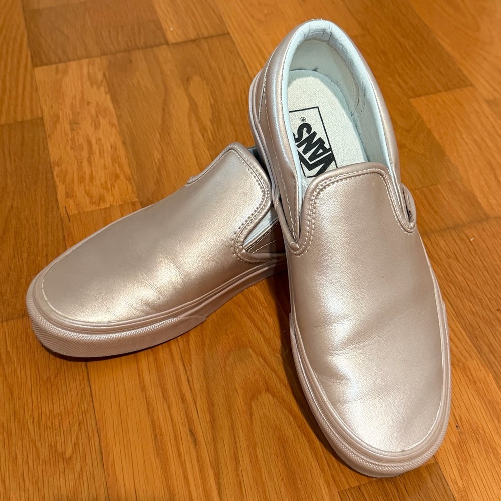 Vans Men's Metallic Slip-On Loafers